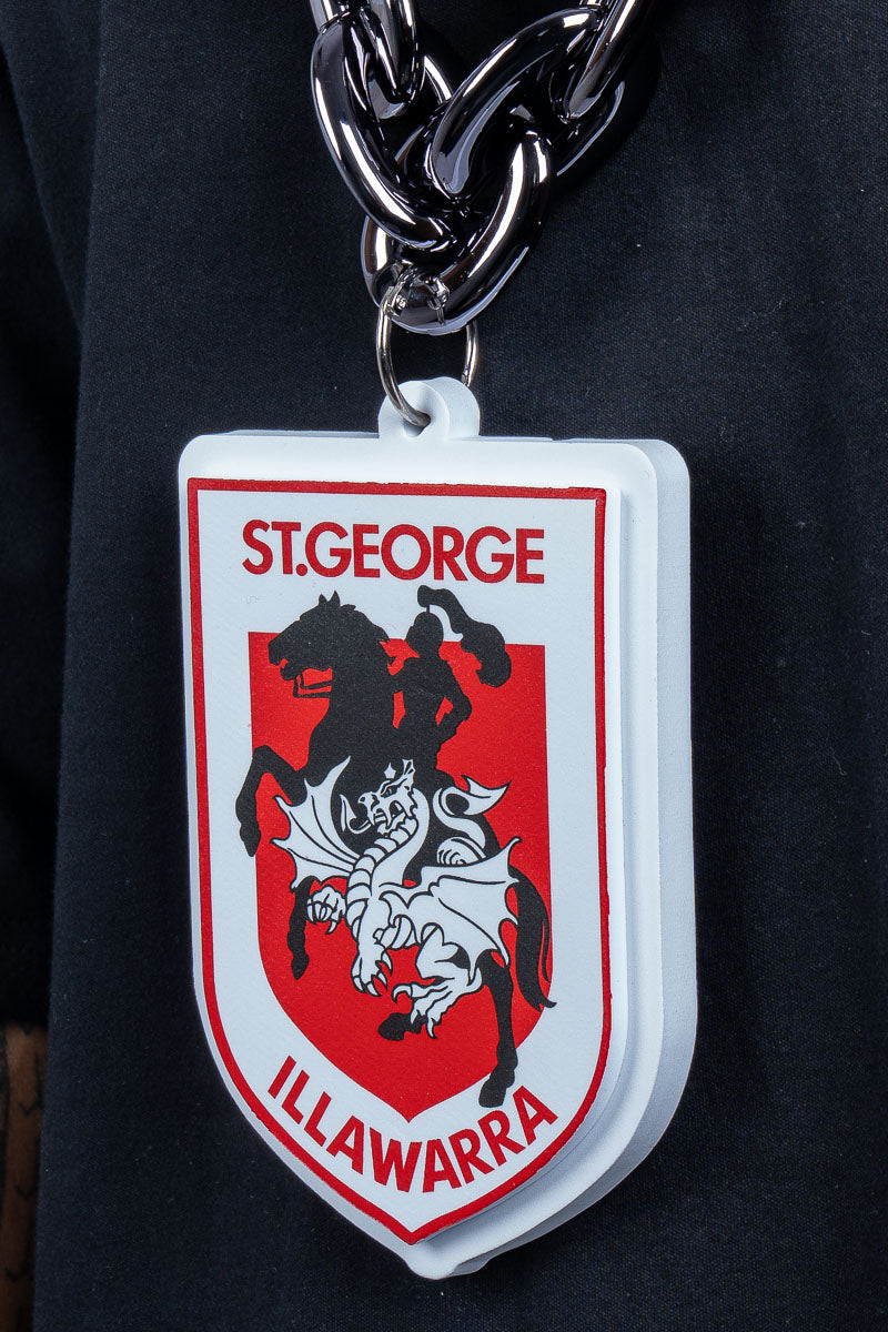 St. George Illawarra Dragons NRL Foam Black Chain
