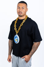 Parramatta Eels NRL Foam Gold Chain