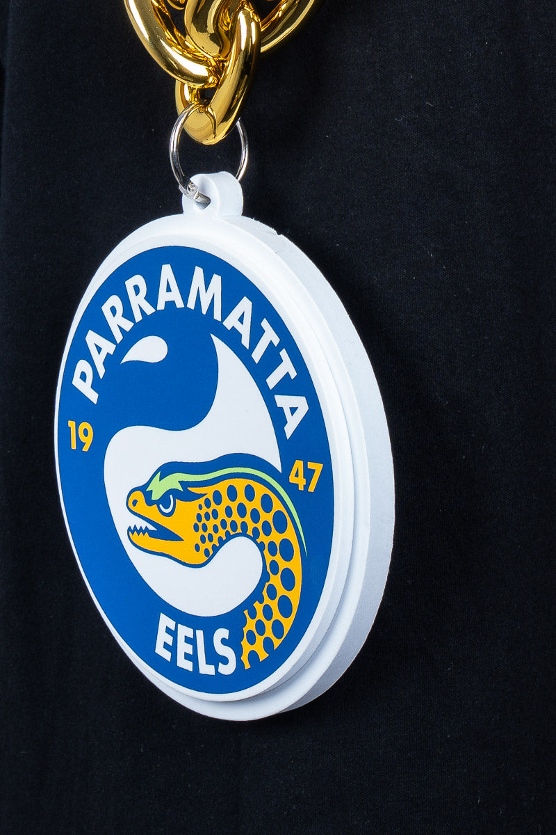 Parramatta Eels NRL Foam Gold Chain