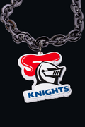Newcastle Knights NRL Foam Black Chain