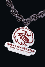 Manly-Warringah Sea Eagles NRL Foam Black Chain