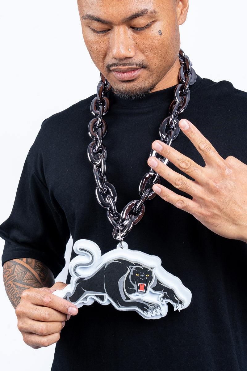 Penrith Panthers NRL Foam Black Chain