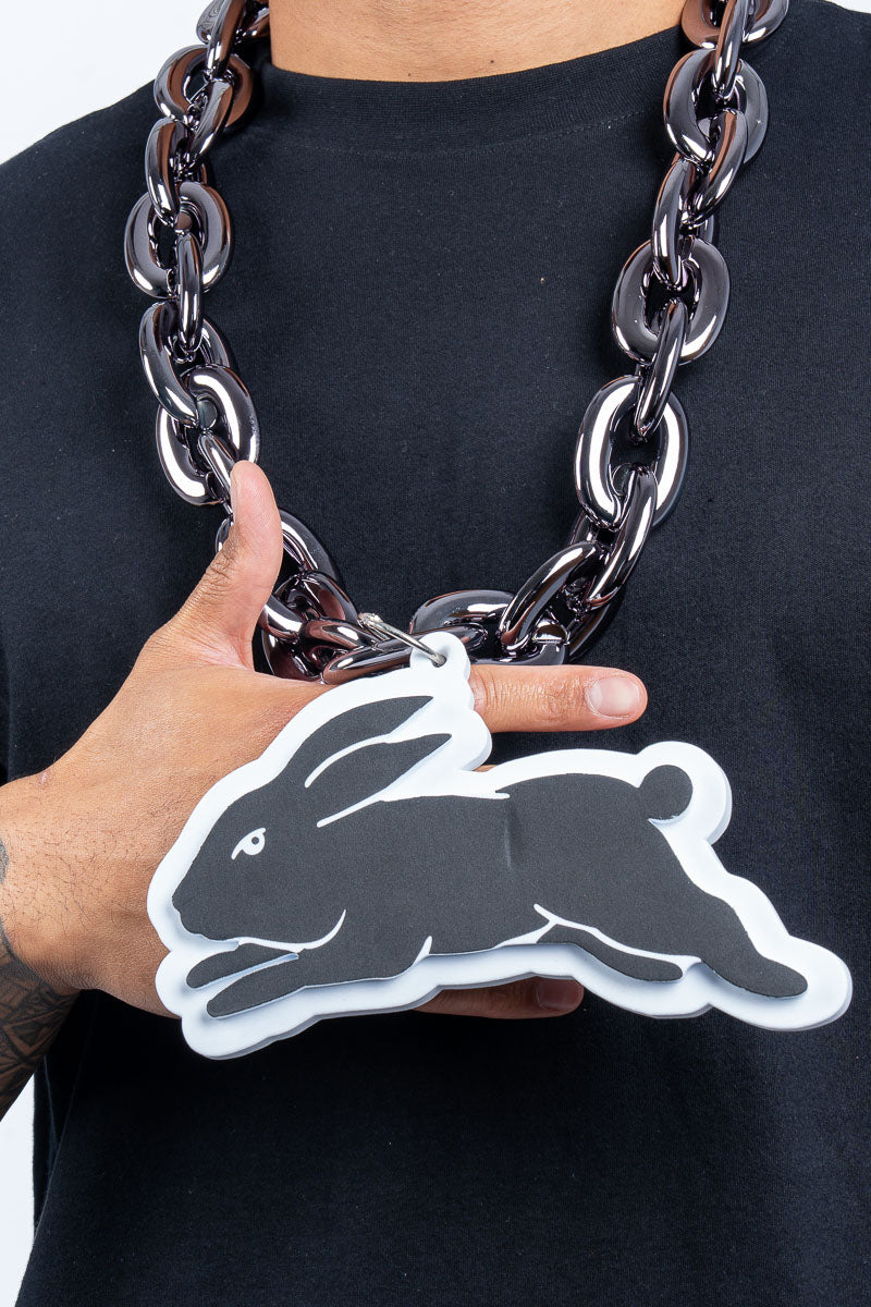 South Sydney Rabbitohs NRL Foam Black Chain