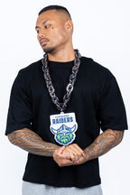 Canberra Raiders NRL Foam Black Chain