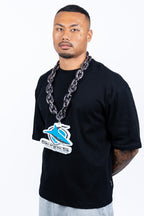 Cronulla-Sutherland Sharks NRL Foam Black Chain