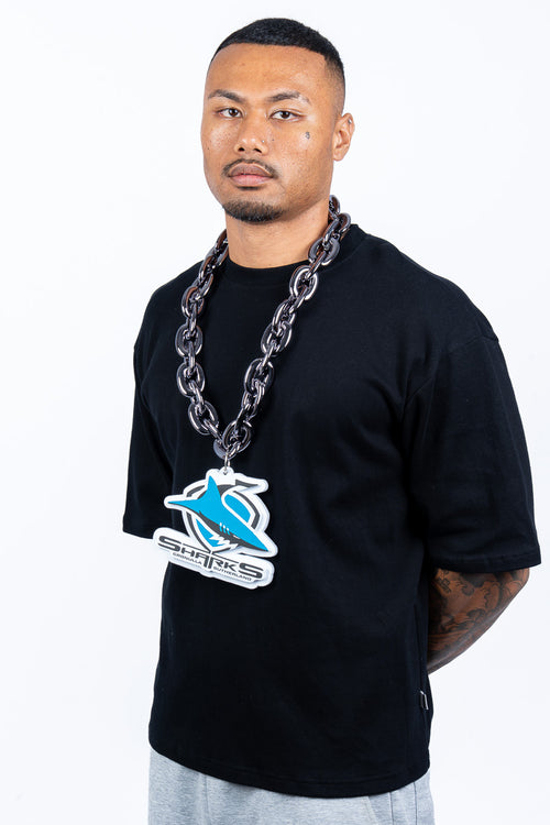 Cronulla-Sutherland Sharks NRL Foam Black Chain