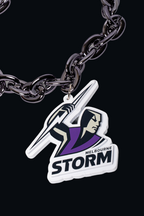 Melbourne Storm NRL Foam Black Chain