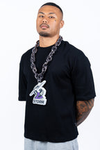 Melbourne Storm NRL Foam Black Chain