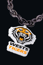 Wests Tigers NRL Foam Black Chain