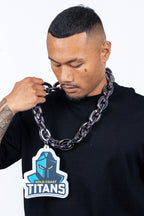 Gold Coast Titans NRL Foam Black Chain
