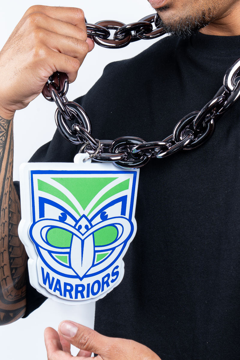 New Zealand Warriors NRL Foam Black Chain